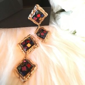 NWT Gorgeous Geometric Big Dangle Women Earrings